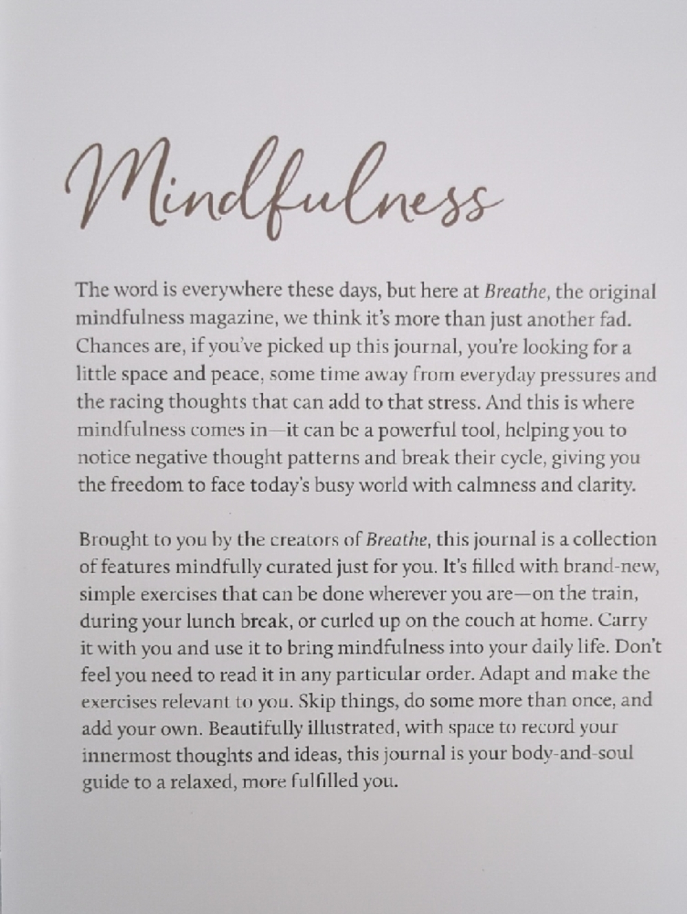 Mindfulness Journal - Picture 3 of 4